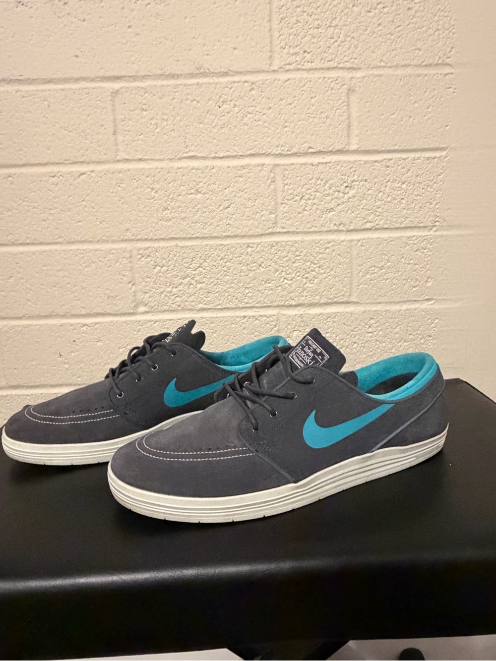 Nike SB Zoom Stefan Janoski Sea Crystal Teal Blue 333824-405 Men's Size 13